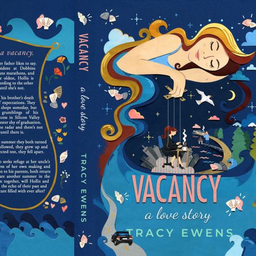 Book jacket illustration for "Vacancy"