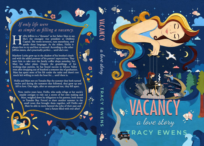 Book jacket illustration for "Vacancy"