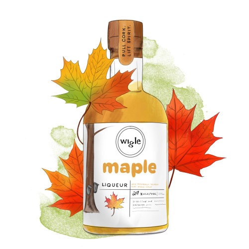 Food & Drinks maple syrup bottle

