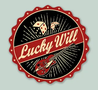 Retro art of lucky will