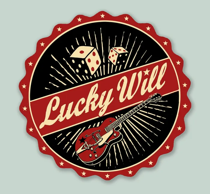 Retro art of lucky will