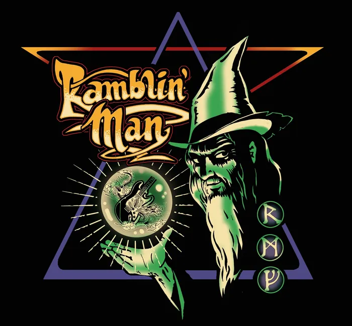 Character design of ramblin man 