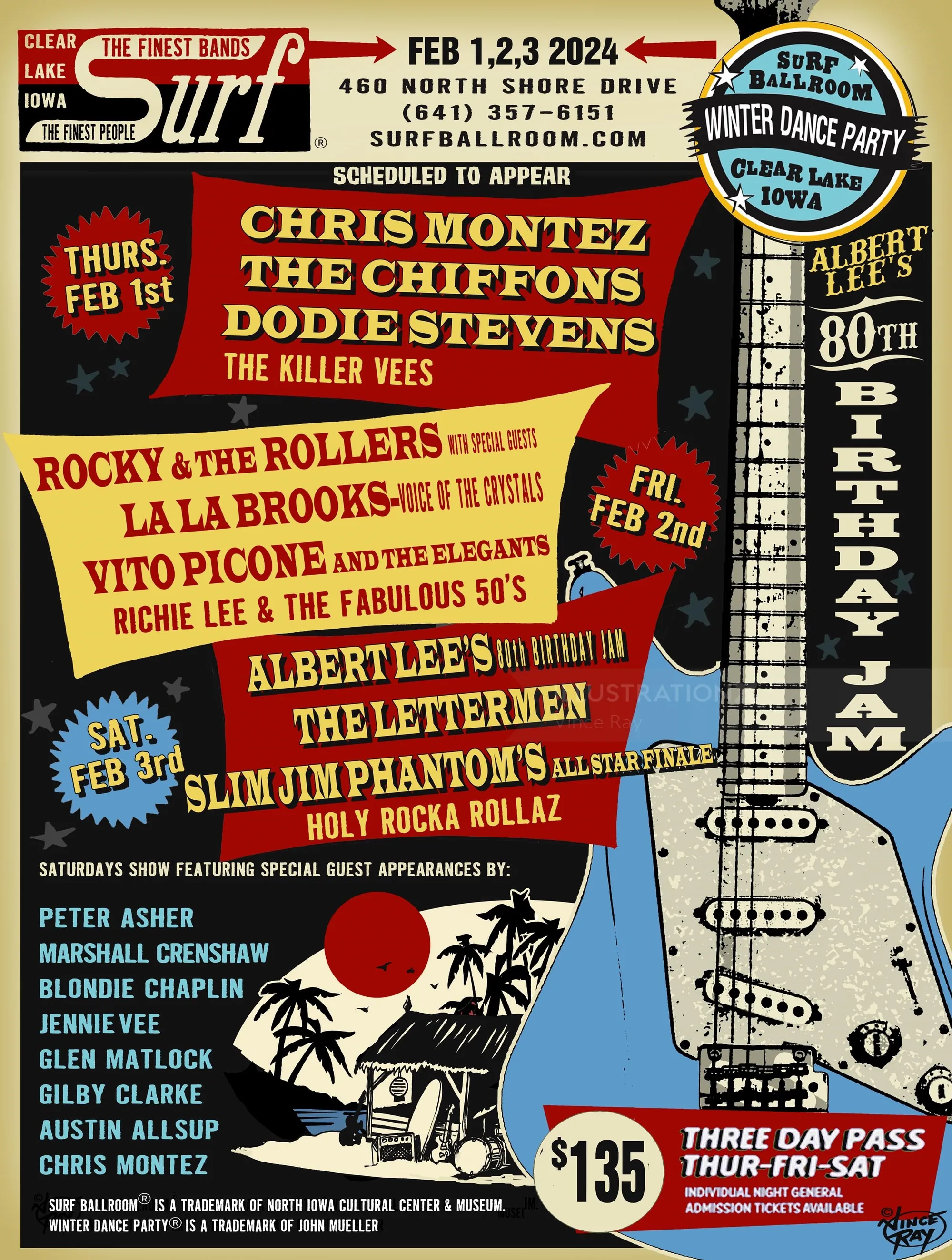 Advertising for a beautiful and rocking Rockabilly show