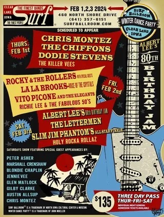 Advertising for a beautiful and rocking Rockabilly show