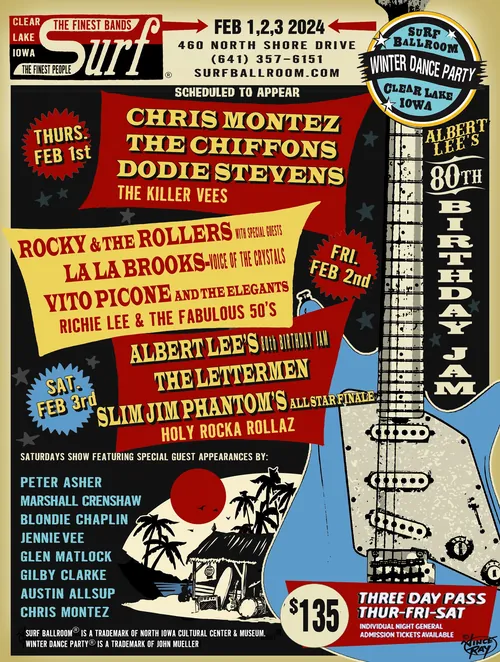 Advertising for a beautiful and rocking Rockabilly show