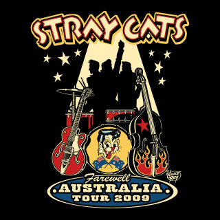 Banda de música Stray Cats
