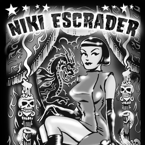 Character design of Niki escrader 