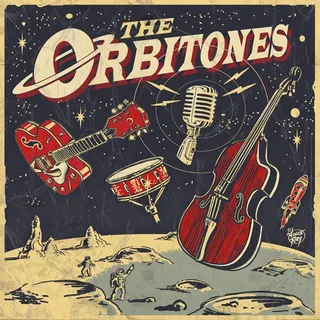 The orbitones lettering art 