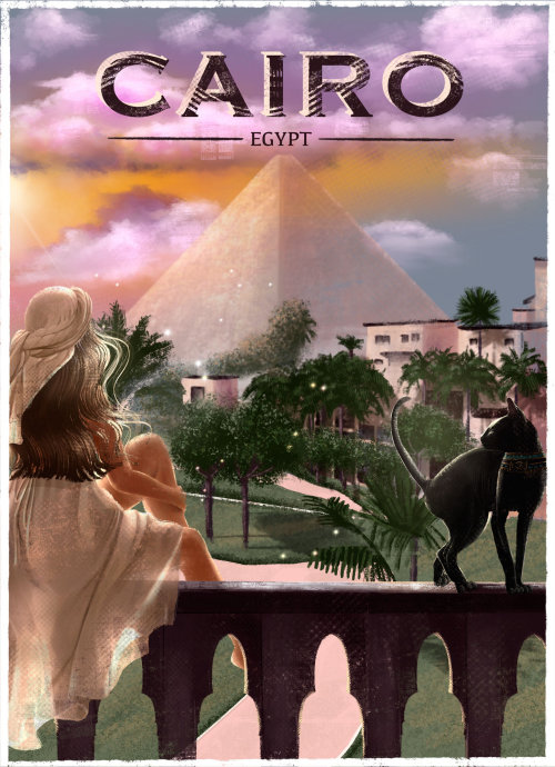 Graphic Cairo - Egypt
