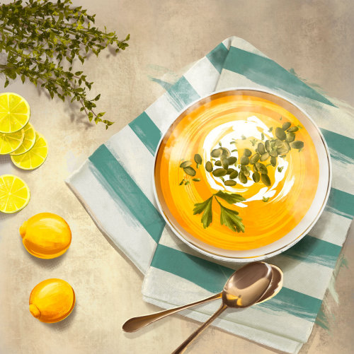 Food & Drink pumpkin soup