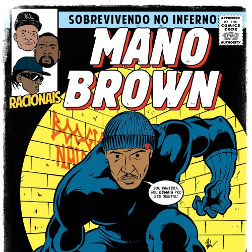 Mano Brown transforms into Black Panther in rap comics