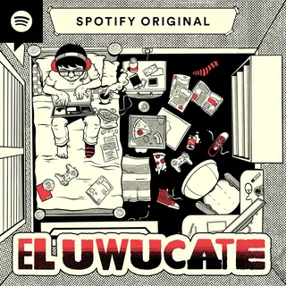 "El Uwucate" podcast poster design