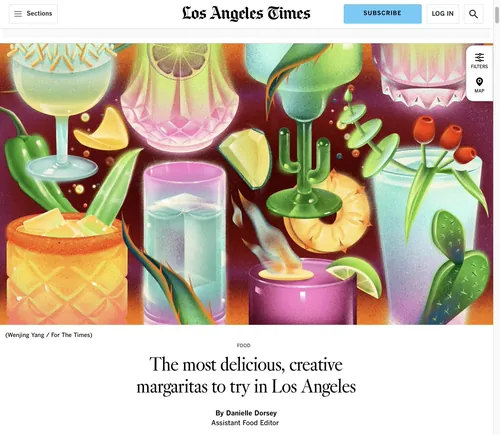 LA Times Cocktails