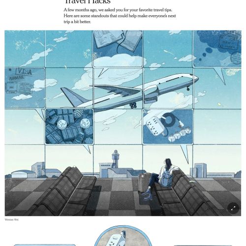 Art captures air-traffic control crisis