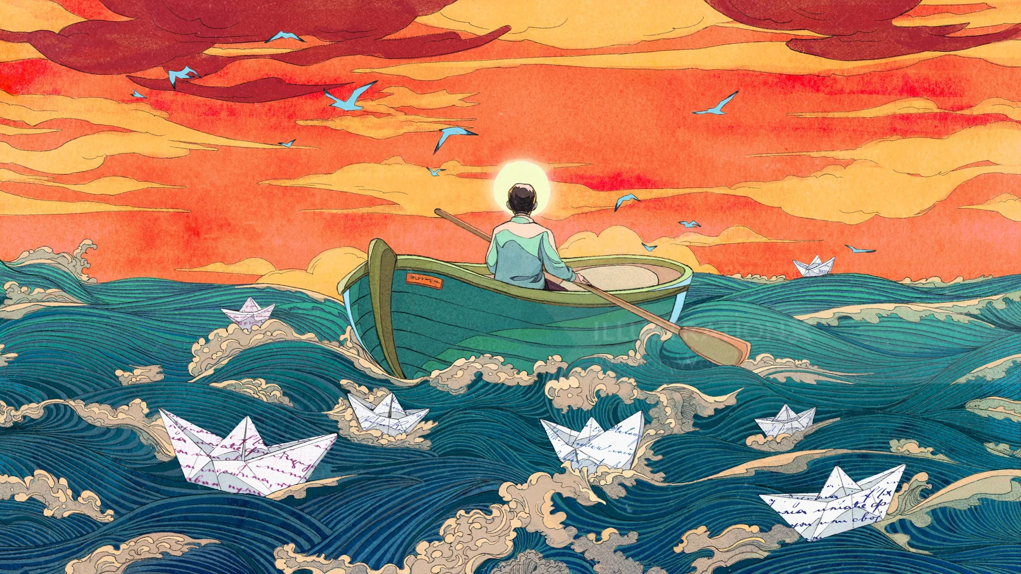 Illustration for Letters to Future Saints book review