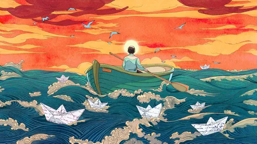 Illustration for Letters to Future Saints book review