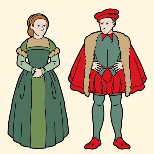 Figurative Illustration Of ‘The Lord and Lady Little’