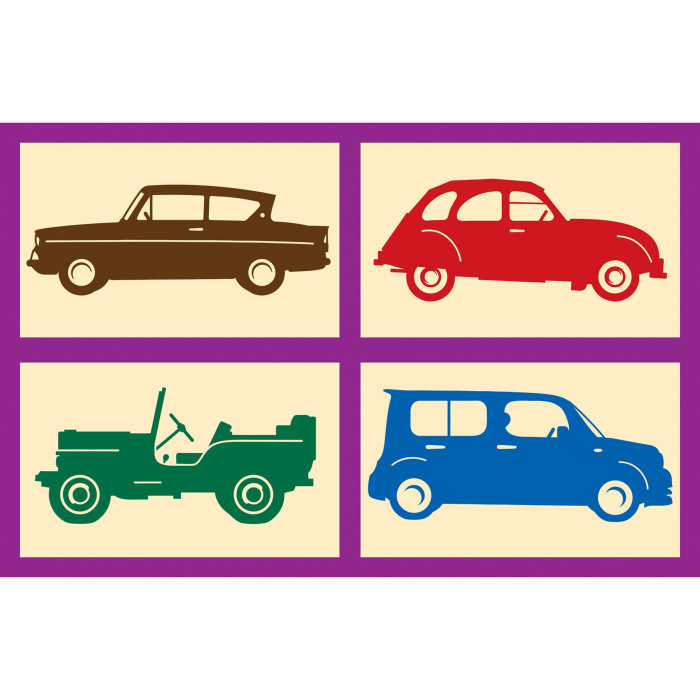 Different vehicles icons

