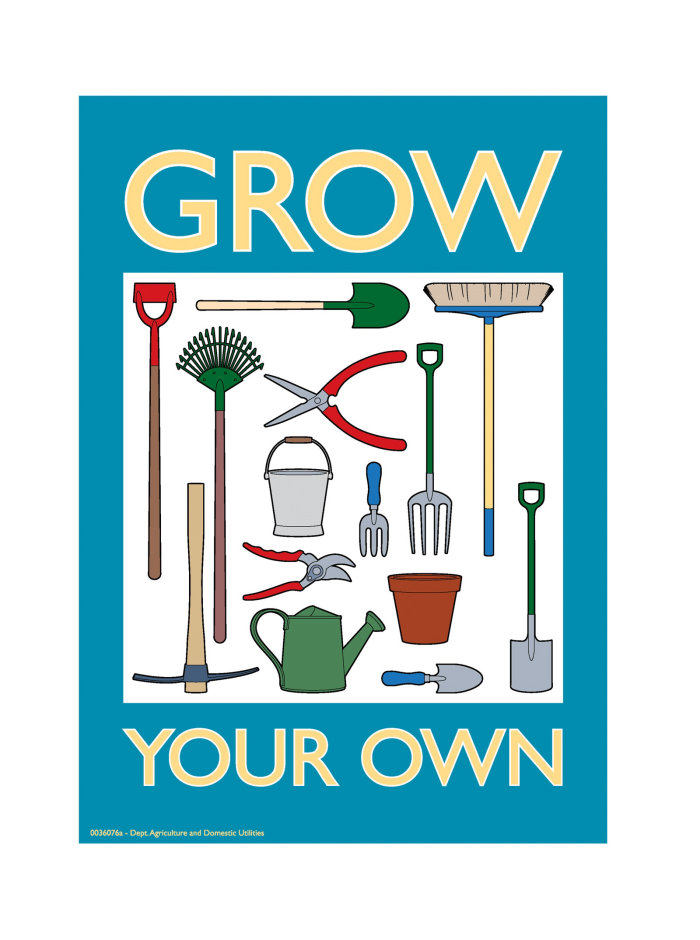 Gardening tools illustration by Willie Ryan