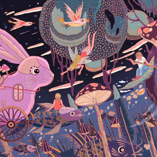 Yixin Zeng Fantasy Illustrator from China