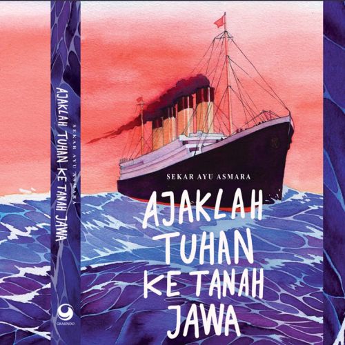 Complete book jacket of "Ajaklah Tuhan ke Tanah Jawa"