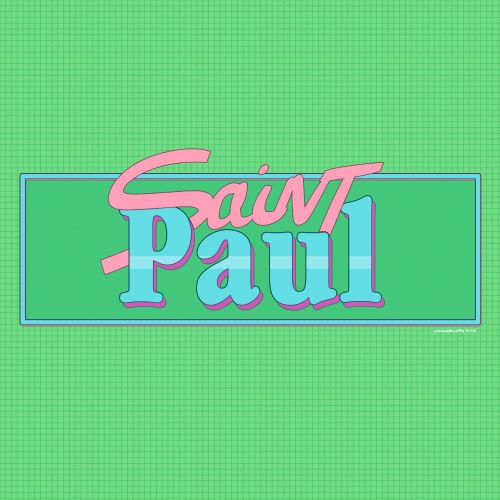 Lettering art of Saint Paul