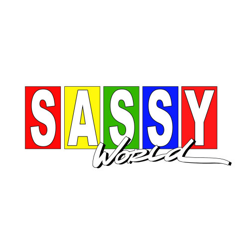 Sassy World logo design