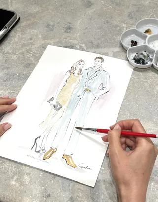 Portraits and Live Event Drawing | Illustration by Yuka Yasutomi Live ...