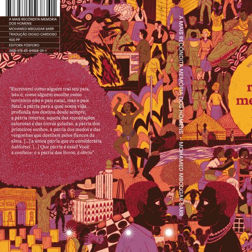 Brazilian Edition Book Jacket: The Most Secret Memory of Men