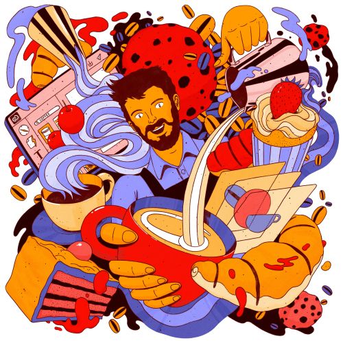 Promotional Artwork for Adobe Express