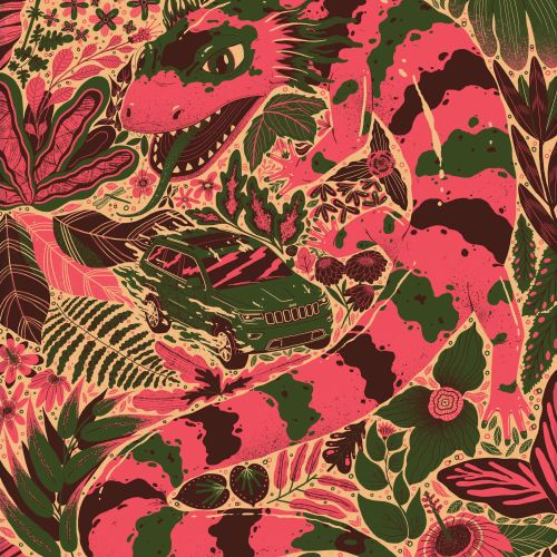 Illustrated Poster Design for Jeep’s 'Easter Eggs' Promo"