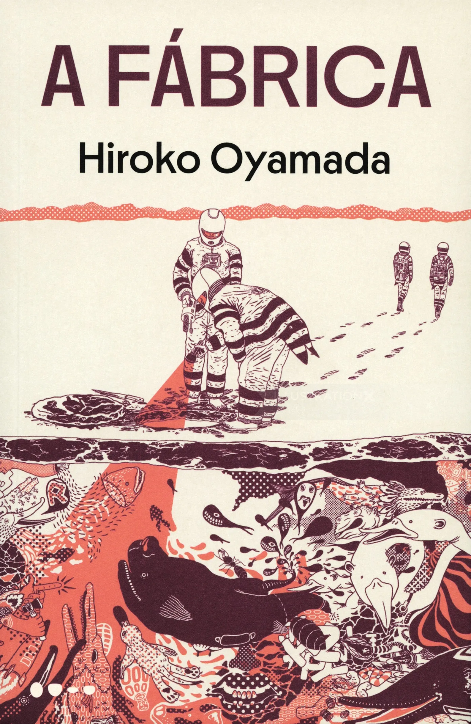 Book cover illustration for Brazilian edition of The Factory