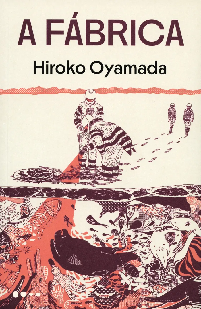 Book cover illustration for Brazilian edition of The Factory