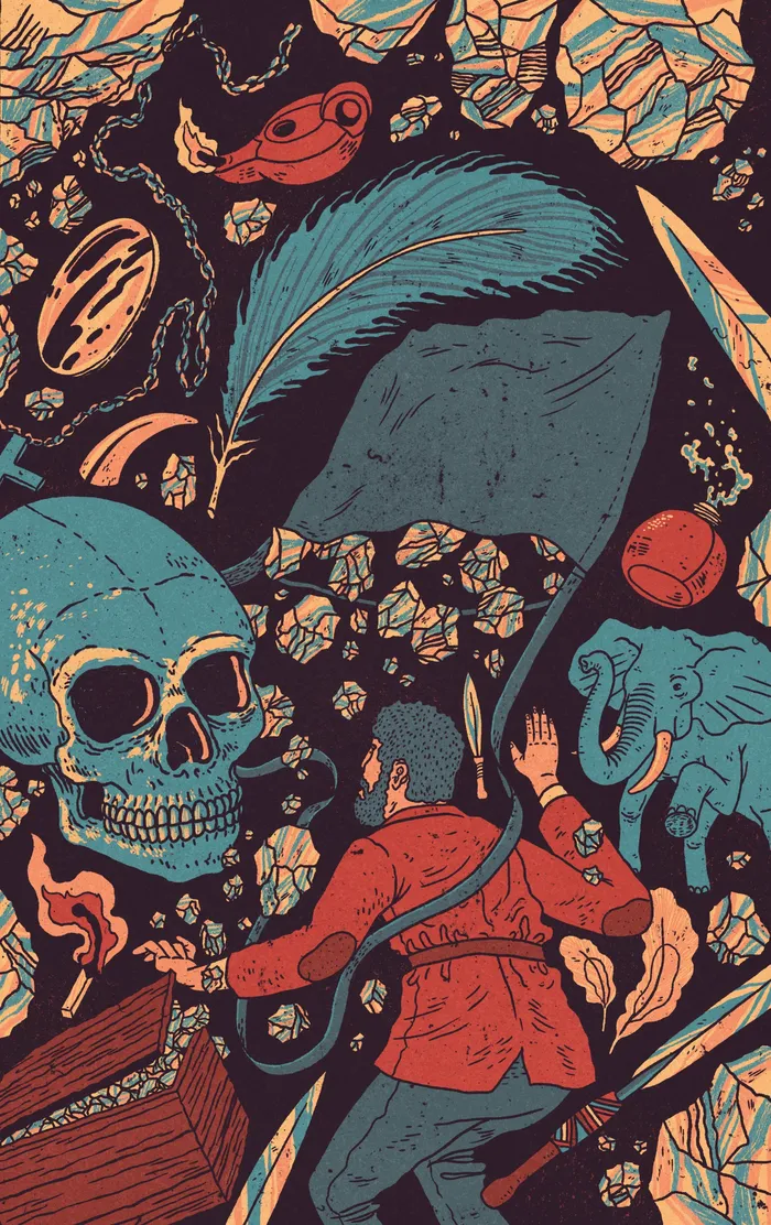 Cover art for Brazilian translation of King Solomon’s Mines by Todavia