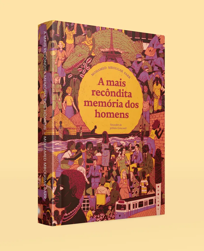 "The Most Secret Memory of Men" book illustration