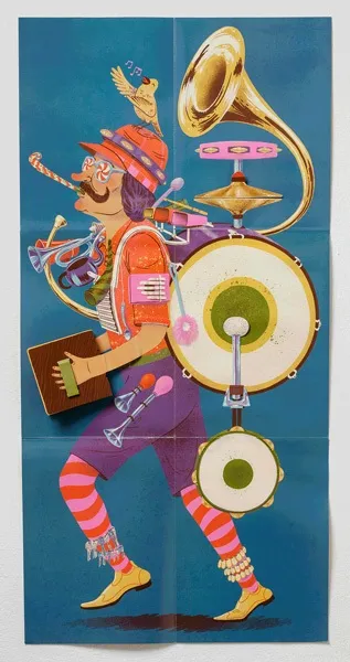 Pop-Up Poster Design for ‘One Man’s Band
