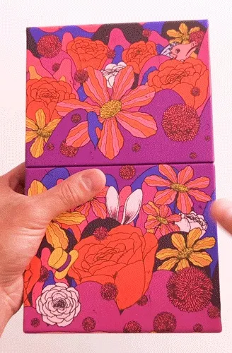 Gif animation of Alice & Underground Wonderland book set