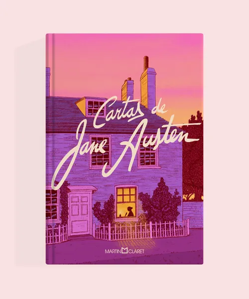 Book cover of Brazilian edition of Jane Austen Letters by Zansky