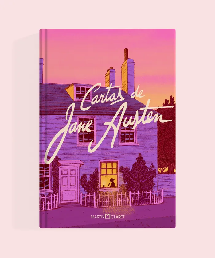 Book cover of Brazilian edition of Jane Austen Letters by Zansky