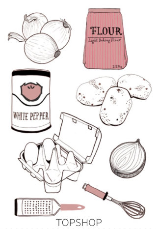 Cooking icons black and white design