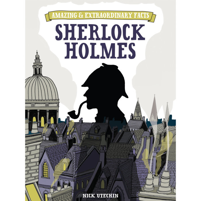 Illustration of Sherlock Homes cover By Zoe More O’Ferall