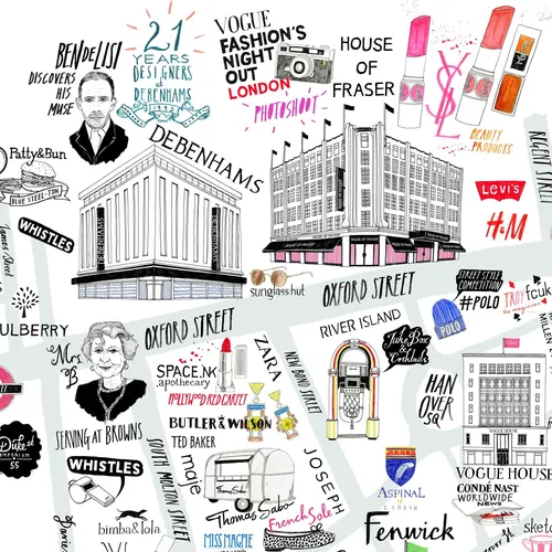 Vogue Fashion Map
