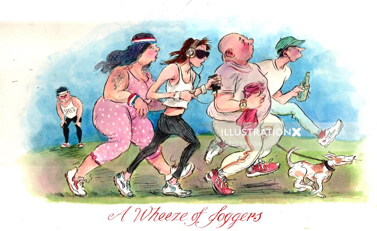 Cartoon & Humour joggers