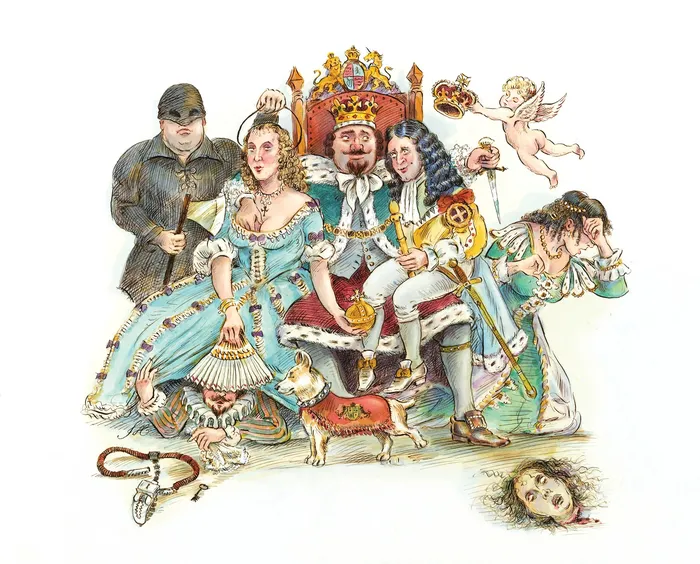 Cartoon & Humour Royal family