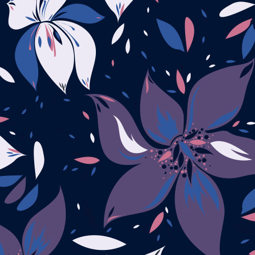 Flower graphic illustration