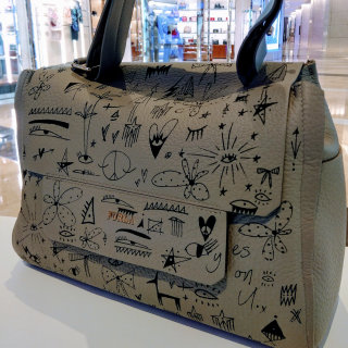 Graphic art on bag