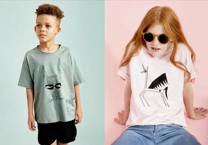 Youth fashion Tshirt scribble

