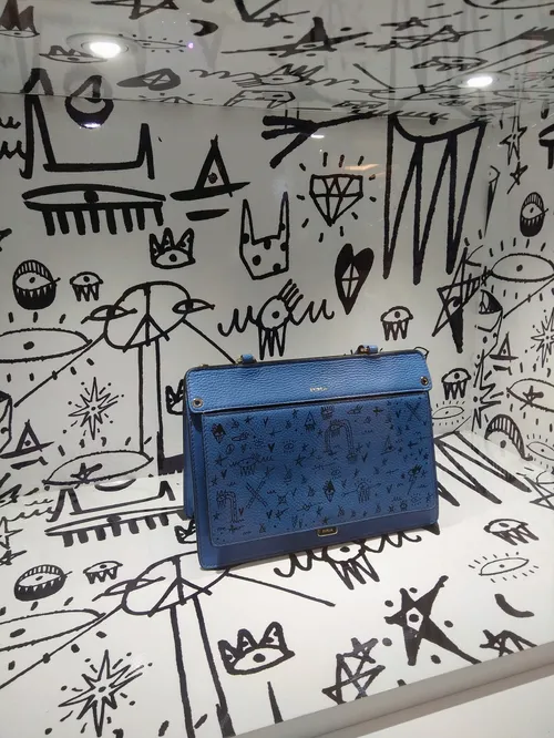 Graphic scribbled background