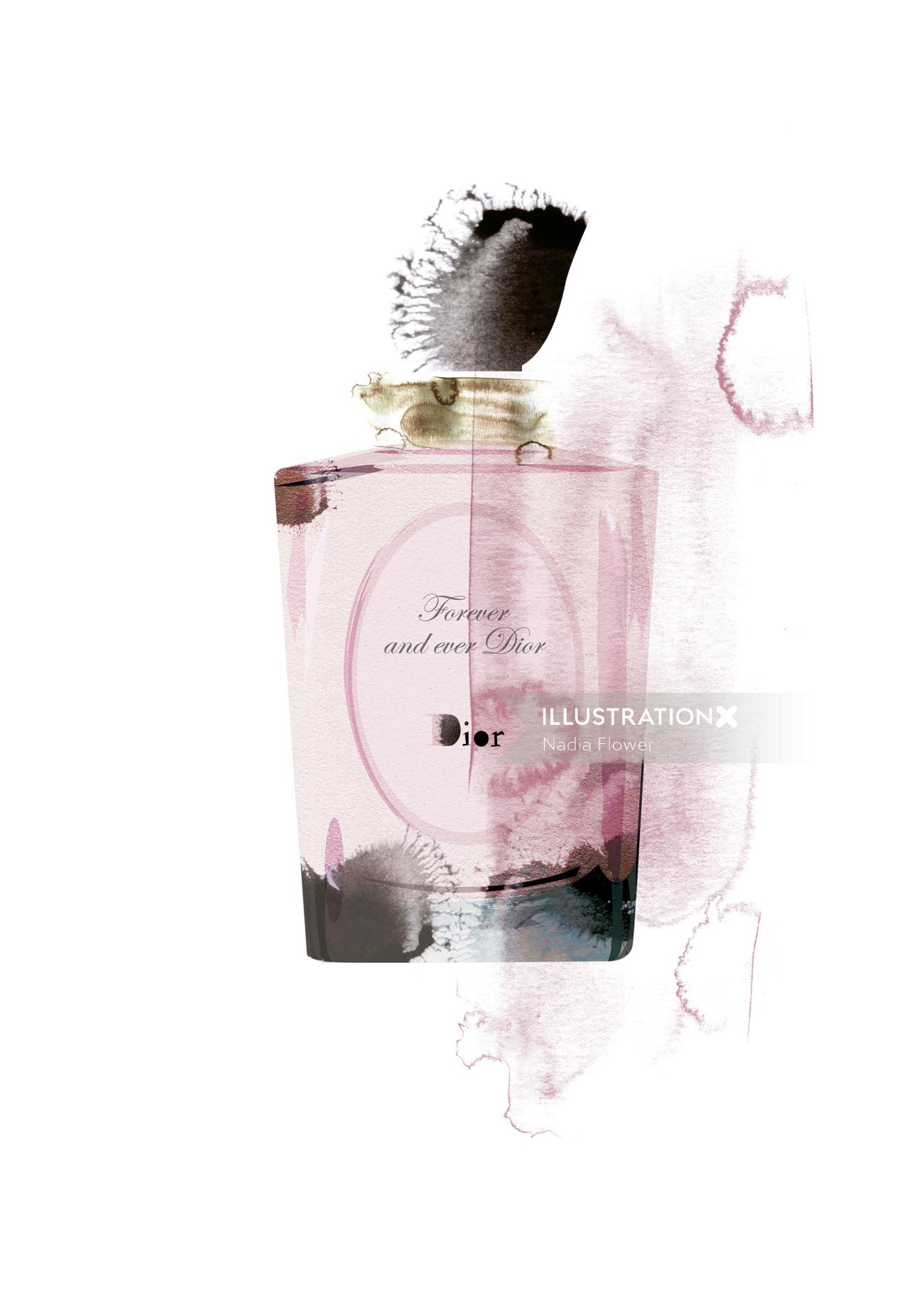 L&#39;art du parfum de beauté