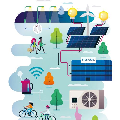 Renewable energy powering smart devices and electric vehicles by Tim Bradford